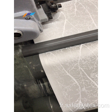 Tissu 100% polyester Jacquard Close Selvage Nida